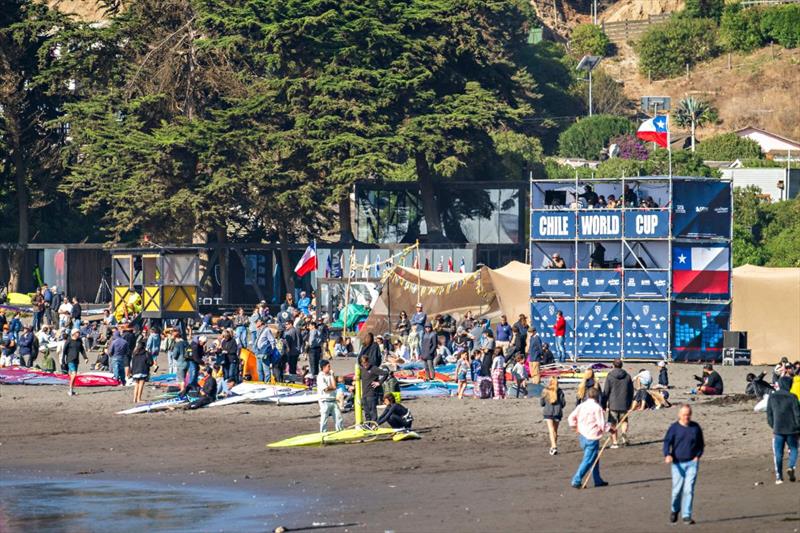 Chile World Cup 2024 photo copyright Fish Bowl Diaries taken at  and featuring the Windsurfing class