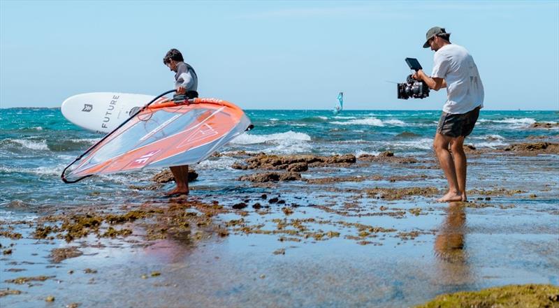 An interview with Dudu Levi and Julien Bru photo copyright Louis J Mchugh taken at  and featuring the Windsurfing class