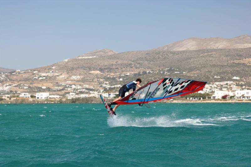 Bodhi Kempen really showed how diverse of a sailor he is with his performance today, reaching for all kinds of tricks to put together complete heats - photo © Freestyle Pro Tour 