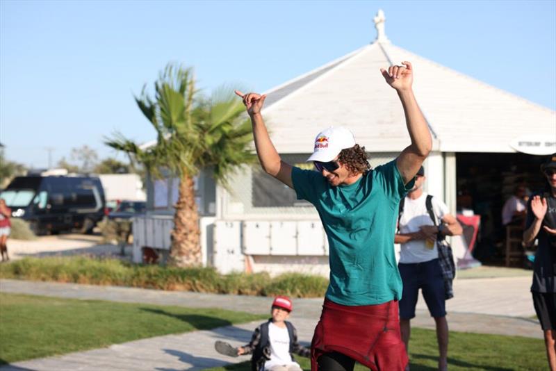 Lennart returns to winning ways, taking victories in both the single and the double in Paros - photo © Freestyle Pro Tour 