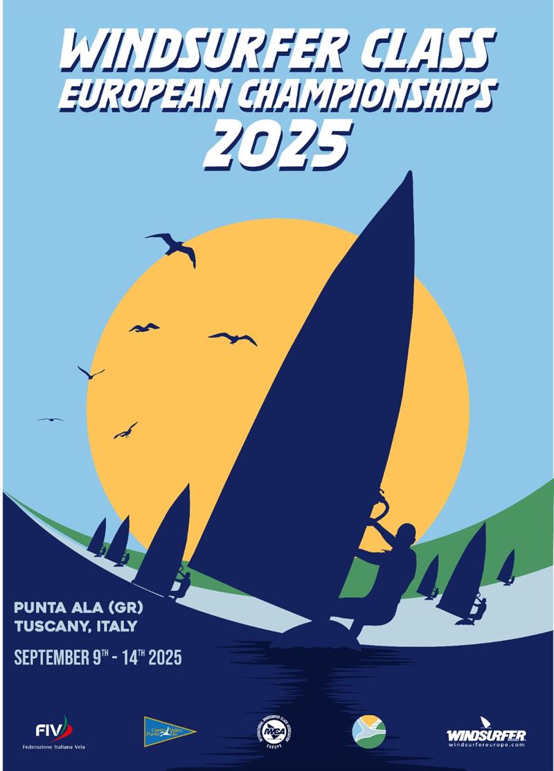 Windsurfer Class European Championships 2025 photo copyright Centro Velico Punta Ala taken at Centro Velico Punta Ala and featuring the Windsurfing class