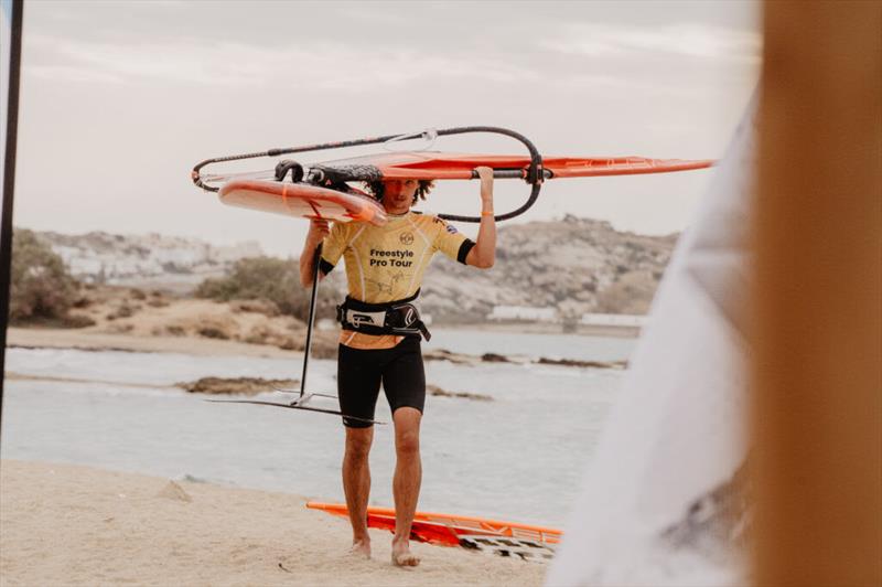 Neubauer was clinical in this heat, only crashing one move the entire heat - 2025 Freestyle Pro Tour Naxos - photo © PROtography official