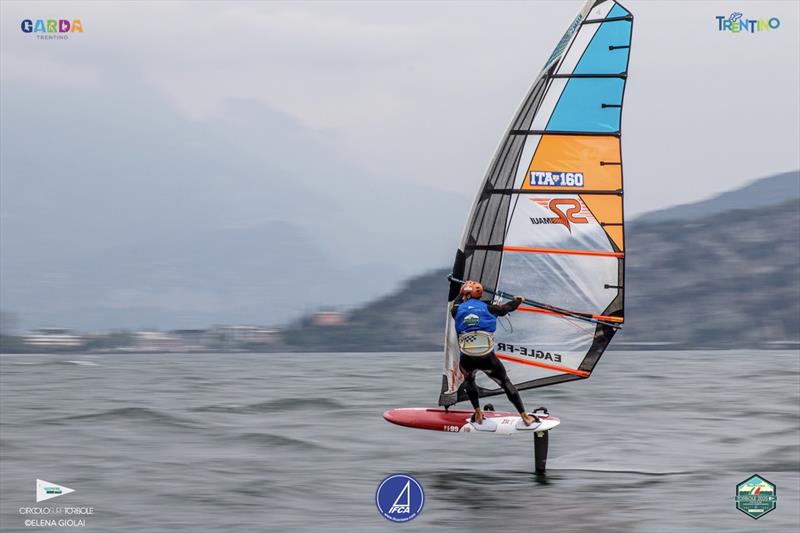 2025 IFCA Fin & Foil Slalom European Championships photo copyright Elena Giolai taken at Circolo Surf Torbole and featuring the Windsurfing class