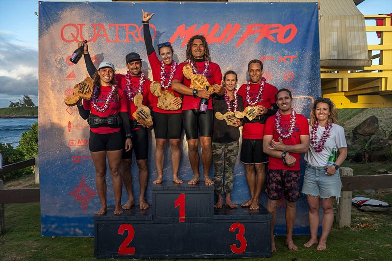 Quatro Maui Pro at Ho'okipa - Day 2 - photo © Fish Bowl Diaries