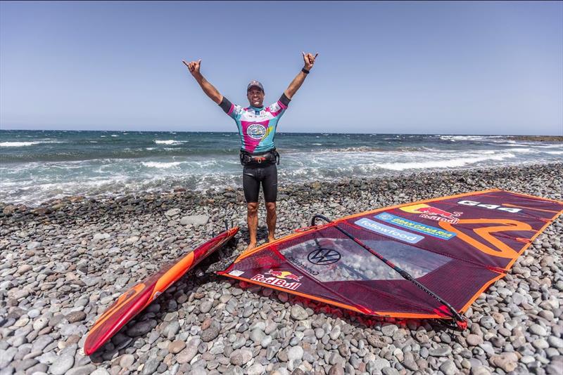 5 x World Champion, Germany's Philip Köster currently tied first for the 2026 Men's overall with Marc Paré - photo © International Windsurfing Tour