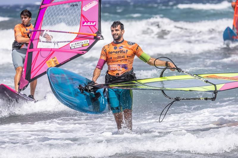 Reigning World Champion, Spain's Marc Paré currently tied first for the 2026 Men's overall with Philip Köster - photo © International Windsurfing Tour