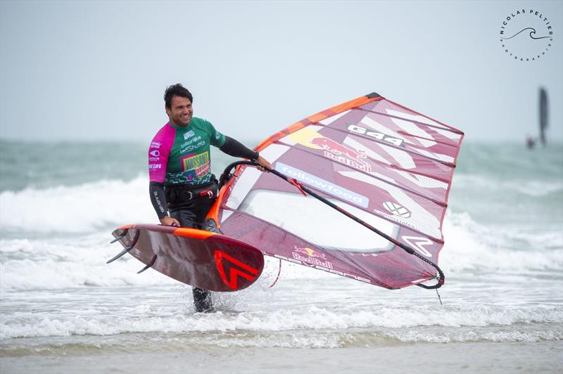 Germany's 5 x World Champion Philip Koster photo copyright Nicolas Peltier taken at  and featuring the Windsurfing class