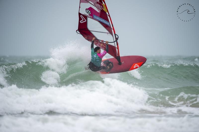Men's runner up Philip Koster has the power moves of a 5 x World Champion  photo copyright Nicolas Peltier taken at  and featuring the Windsurfing class