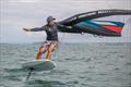 Wing foiling - Takapuna Beach © Armstrong
