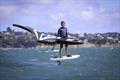 Hugo Wigglesworth  - Wingfoil - Yachting New Zealand Youth Trials - Murrays Bay SC - April 2024 © Jacob Fewtrell Media