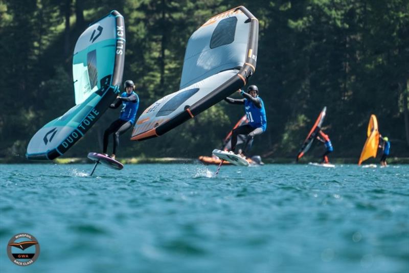 GWA Wingfoil Race European Championship 2021 - Day 2 photo copyright Laci Kobulsky taken at  and featuring the Wing Foil class