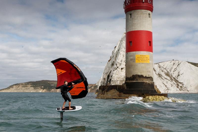 Sam Light, Foil the Wight 2021 - Needles Light house. - photo © Paul Wyeth