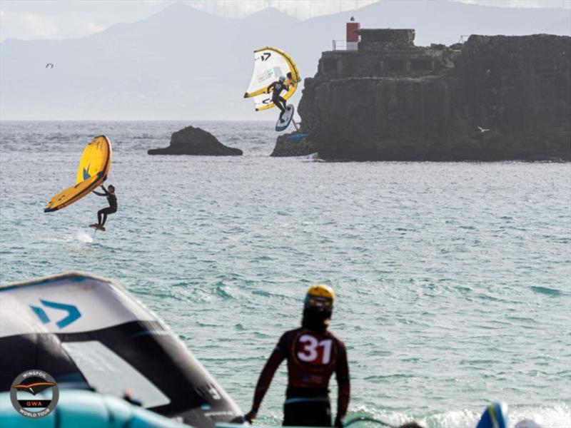 Lucas Roguet - GWA Tarifa Wing Pro 2021 day 2 photo copyright Samuel Cardenas taken at  and featuring the Wing Foil class