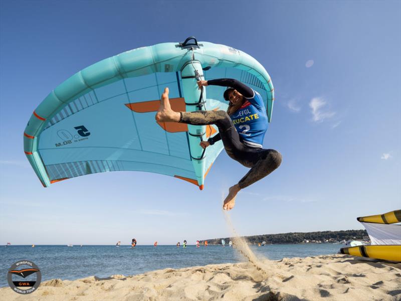 Flora Artzner winner of the GWA Surf-Slalom - GWA Wingfoil World Cup France 2022 Day 4 - photo © Samuel Cardenas / GWA