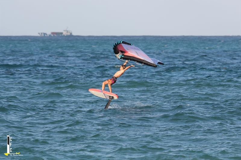 Caribbean Foiling Championships 2022 - Day 1 photo copyright CFC / St. Martin Edition taken at  and featuring the Wing Foil class