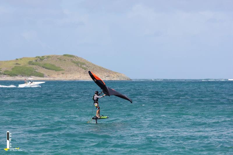 Caribbean Foiling Championships 2022 - Day 1 photo copyright CFC / St. Martin Edition taken at  and featuring the Wing Foil class