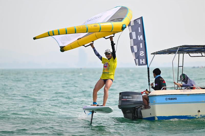 Hei Man Chan (HKG) won most of her races - 2023 WingFoil Racing Asian Championships - photo © IWSA / Techawat Songsuairoop