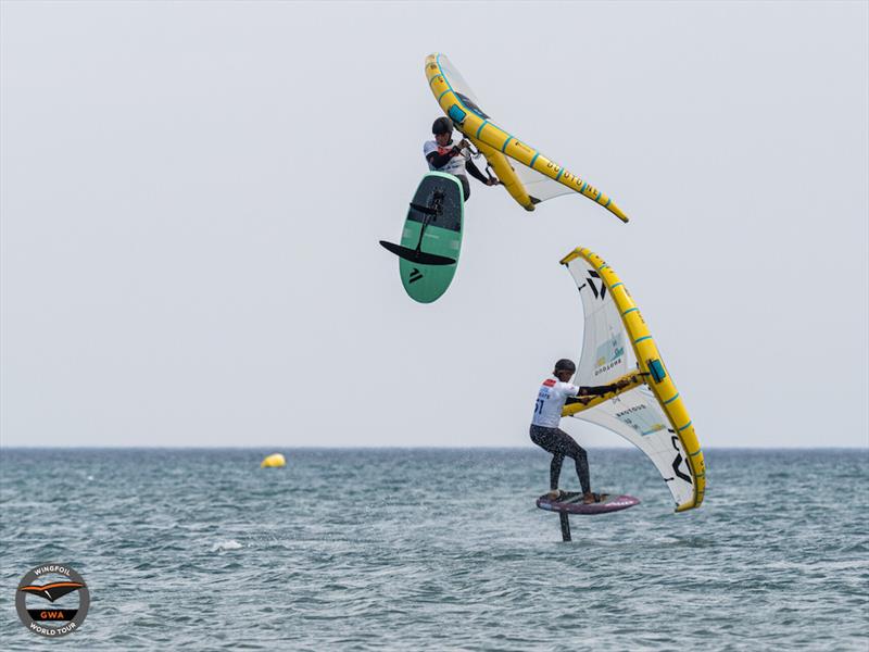 Clement Roseyro - GWA Wingfoil World World Cup France photo copyright Samuel Cardenas taken at  and featuring the Wing Foil class