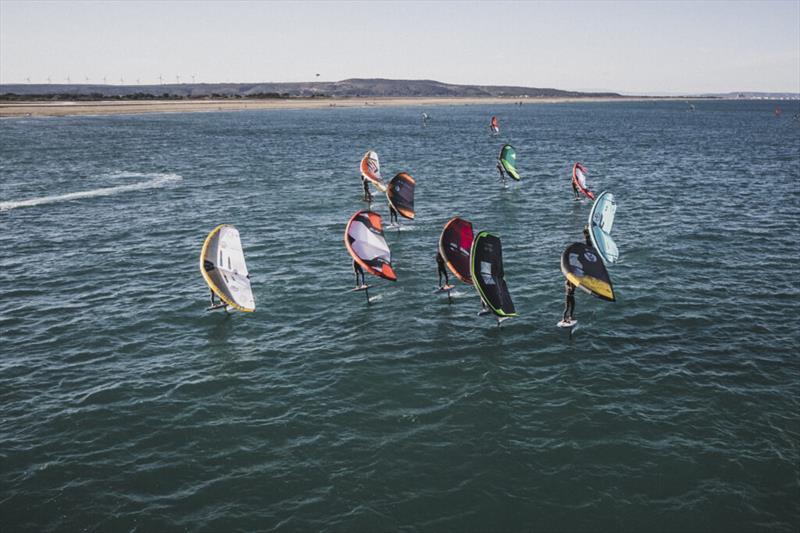 GWA Wingfoil World World Cup Leucate 2023 - Day 2 photo copyright Lukas K Stiller taken at  and featuring the Wing Foil class