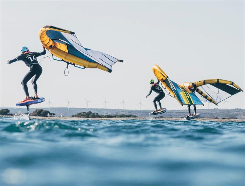 GWA Wingfoil World World Cup Leucate 2023 - Day 3 photo copyright Lukas K Stiller taken at  and featuring the Wing Foil class