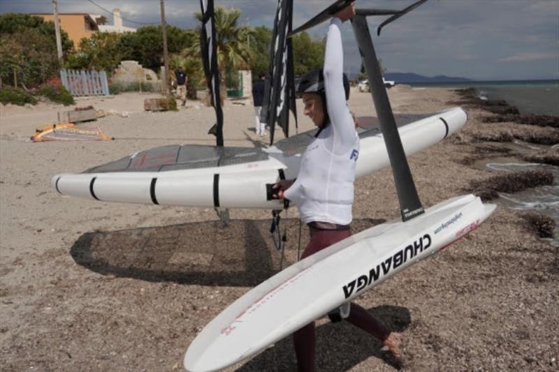 2023 WingFoil Racing Europeans in Athens photo copyright IWSA / Markus Schwendtner taken at  and featuring the Wing Foil class