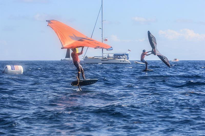 2023 Antigua Wingfoil Championship - Day 2 photo copyright Caribbean Foiling Championships taken at  and featuring the Wing Foil class