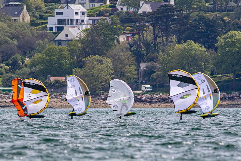 GWA Wingfoil European Championships, day 1 photo copyright Christian Guzman taken at  and featuring the Wing Foil class