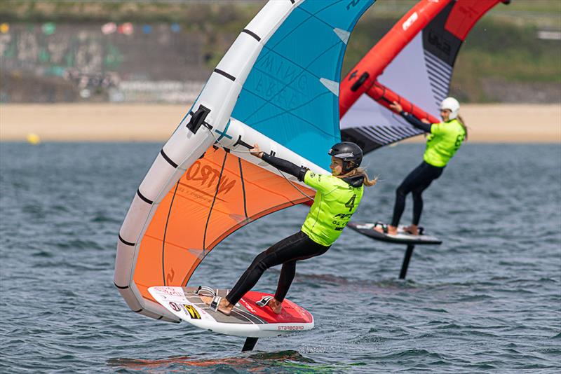 GWA Wingfoil European Championships, day 1 photo copyright Christian Guzman taken at  and featuring the Wing Foil class