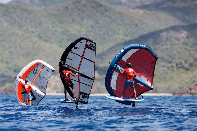 2023 Antigua Wingfoil Championship, day 3 photo copyright Paul Wyeth taken at  and featuring the Wing Foil class