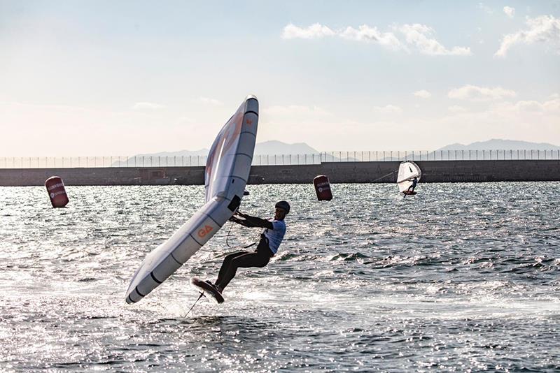 Sardinia Sailing Cup Foil Academy International Trophy - Day 2 photo copyright Sardinia Sailing Cup taken at  and featuring the Wing Foil class