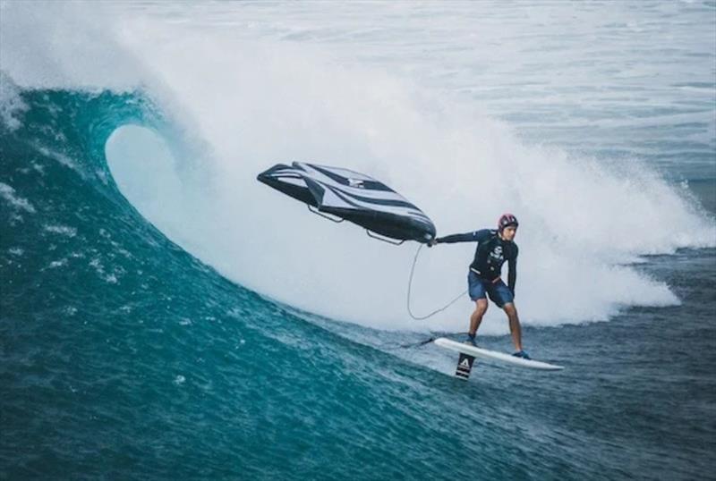 Cash Berzolla - GWA Wingfoil World Cup Cape Verde 2024 photo copyright Lukas K Stiller taken at  and featuring the Wing Foil class