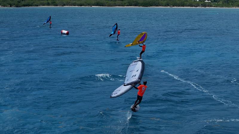 Antigua Wingfoil Championship Race Day 1 photo copyright Roddy Grimes-Greame taken at Antigua Yacht Club and featuring the Wing Foil class