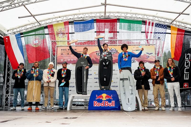 Men's top 10 - Ensis Engadinwing 2024 Formula Wing Europeans - photo © IWSA Media / Sailing Energy