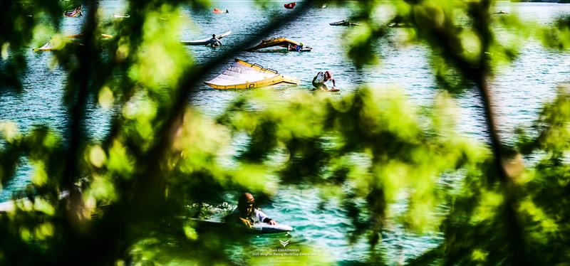 Ensis Engedinwing 2025 WingFoil Racing World Cup Switzerland - Day 2 - photo © IWSA media / Robert Hajduk