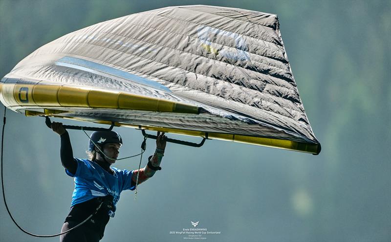 Ensis Engedinwing 2025 WingFoil Racing World Cup Switzerland - Day 2 - photo © IWSA media / Robert Hajduk