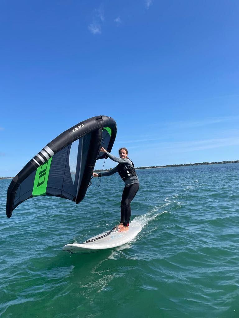 Winging at the Andrew Simpson Sailing Centre - photo © Andrew Simpson Foundation