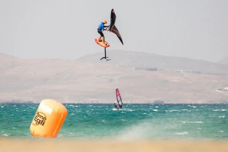 Luca Vuillermet - GWA Wingfoil World Cup Fuerteventura 2024 photo copyright Svetlana Romantsova taken at  and featuring the Wing Foil class