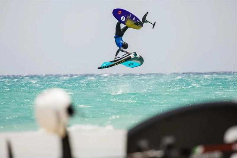 Nia Suardiaz - GWA Wingfoil World Cup Fuerteventura 2024 photo copyright Svetlana Romantsova taken at  and featuring the Wing Foil class