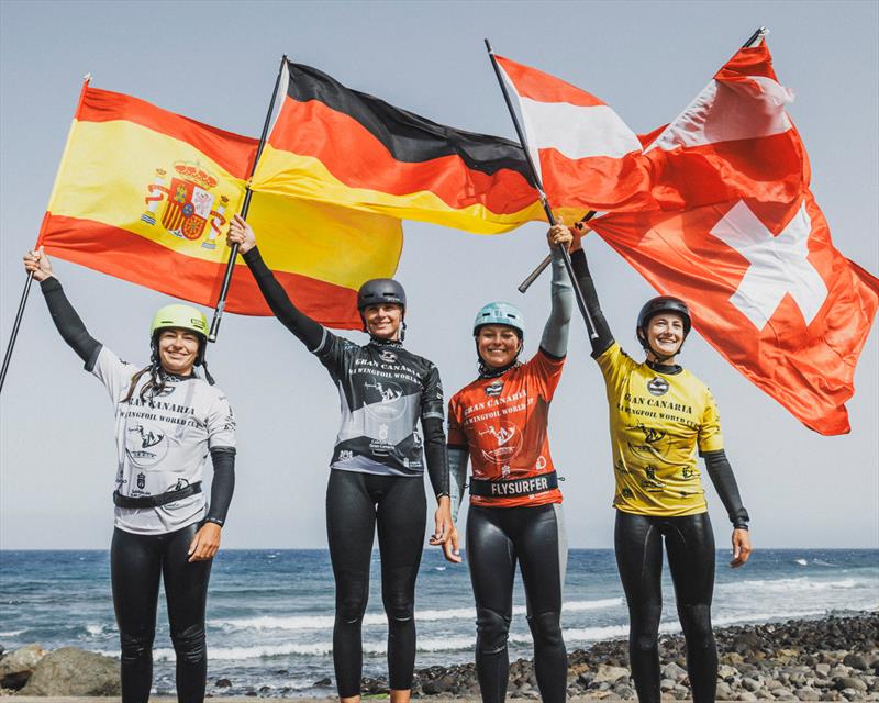 Women's category standings - Gran Canaria GWA Wingfoil World Cup 2025 - photo © Lukas K Stiller