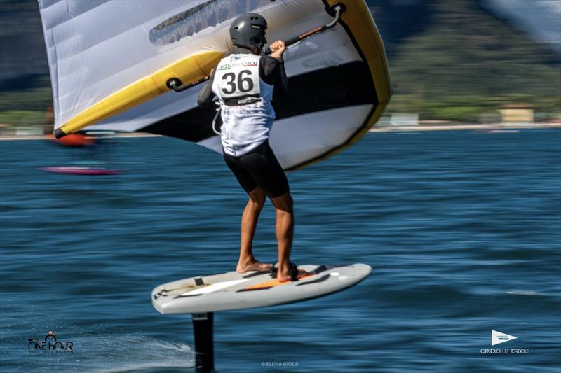 RRD One Hour Wingfoil 2025 photo copyright Elena Giolai taken at Circolo Surf Torbole and featuring the Wing Foil class