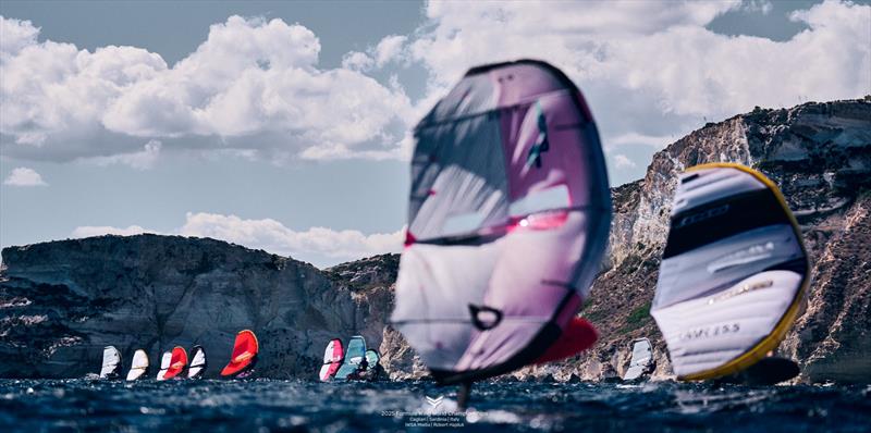 Speed and tactics were equally important today - 2025 Formula Wing World Championships, Sardinia, Italy - Day 1 - photo © IWSA media / Robert Hajduk