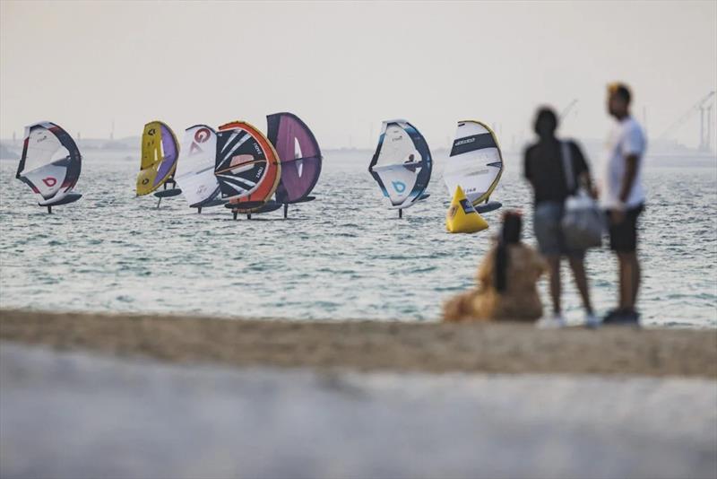 GWA Wingfoil World Cup Abu Dhabi - Day 1 photo copyright Lukas K Stiller taken at  and featuring the Wing Foil class