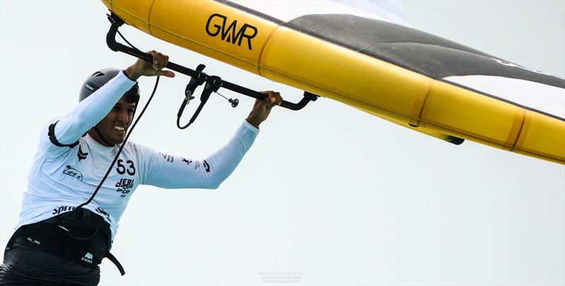 Alessandro Tomasi (ITA) - Sol Wingfoil Racing World Cup Jeri Brazil - Day 4 photo copyright IWSA media / Robert Hajduk taken at  and featuring the Wing Foil class