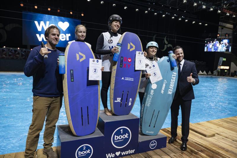 GWA Wingfoil World Cup Düsseldorf photo copyright Valentin Böckler taken at  and featuring the Wing Foil class