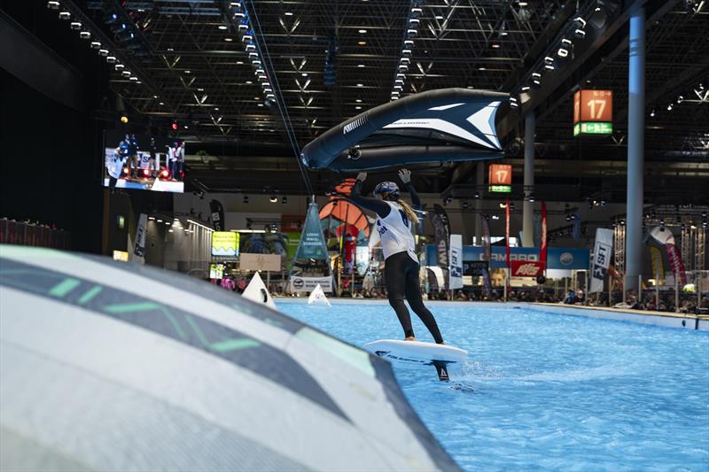GWA Wingfoil World Cup Düsseldorf photo copyright Valentin Böckler taken at  and featuring the Wing Foil class