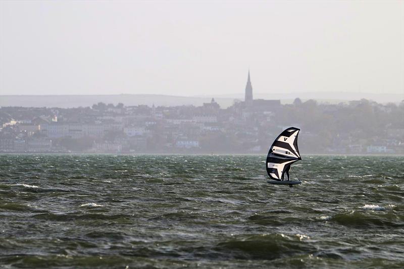 Steve Cockerill wingfoiling photo copyright Rooster taken at  and featuring the Wing Foil class