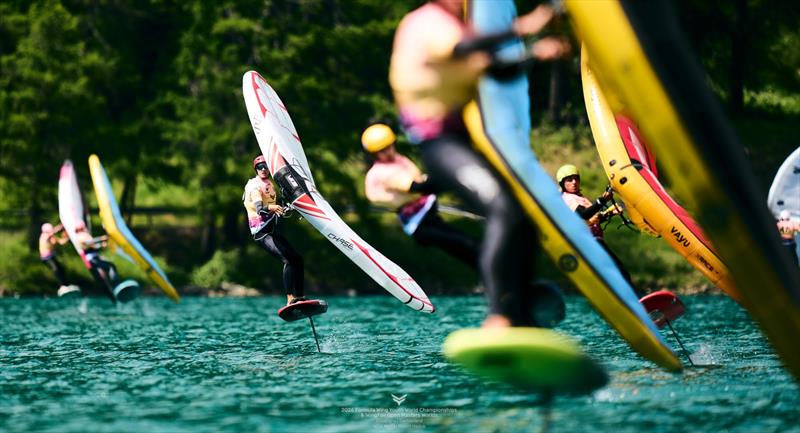 2026 Ensis ENGADINWING Formula Wing Youth and WingFoil Open Masters Worlds - Day 1 - photo © IWSA media / Robert Hajduk
