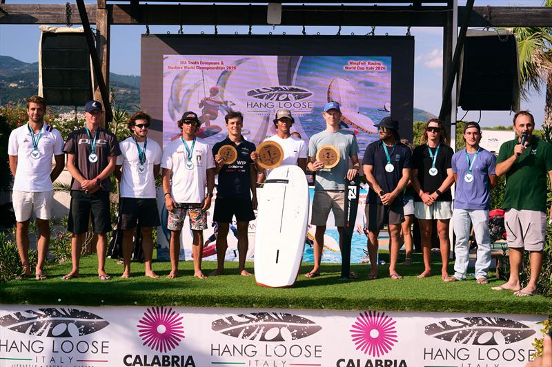 Top 10 placegetters - WingFoil Racing World Cup - Gizzeria, Italy - July 2026 - photo © IWSA / Robert Hajduk