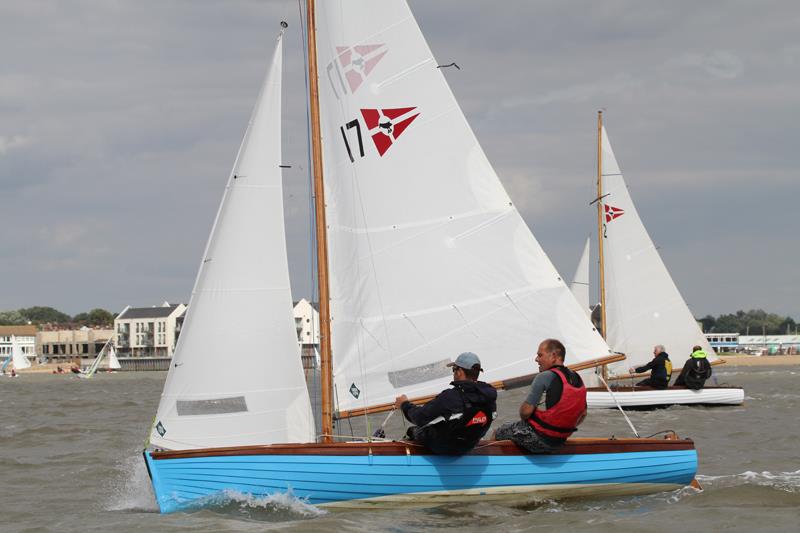 Pyefleet Week day 7 photo copyright Fiona Brown / www.fionabrown.com taken at Brightlingsea Sailing Club and featuring the Wivenhoe One Design class