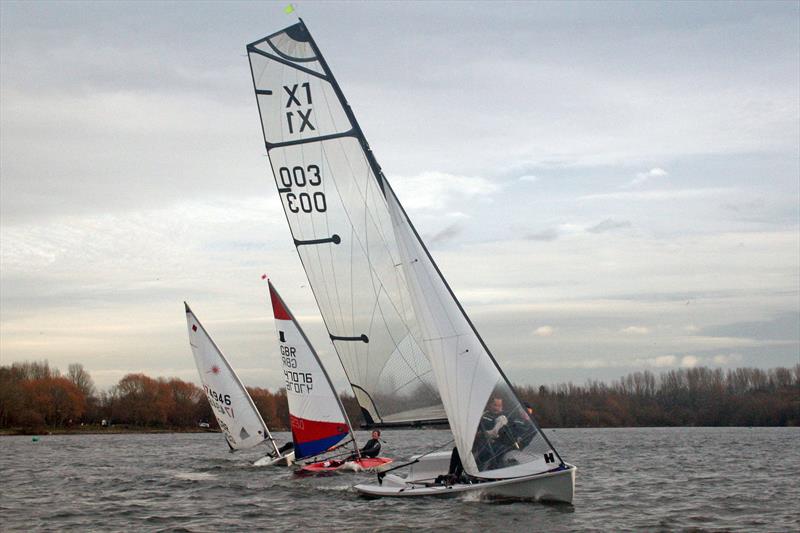 A breezy finale to Leigh & Lowton Winter Revett Series photo copyright Paul Allen taken at Leigh & Lowton Sailing Club and featuring the X1 class